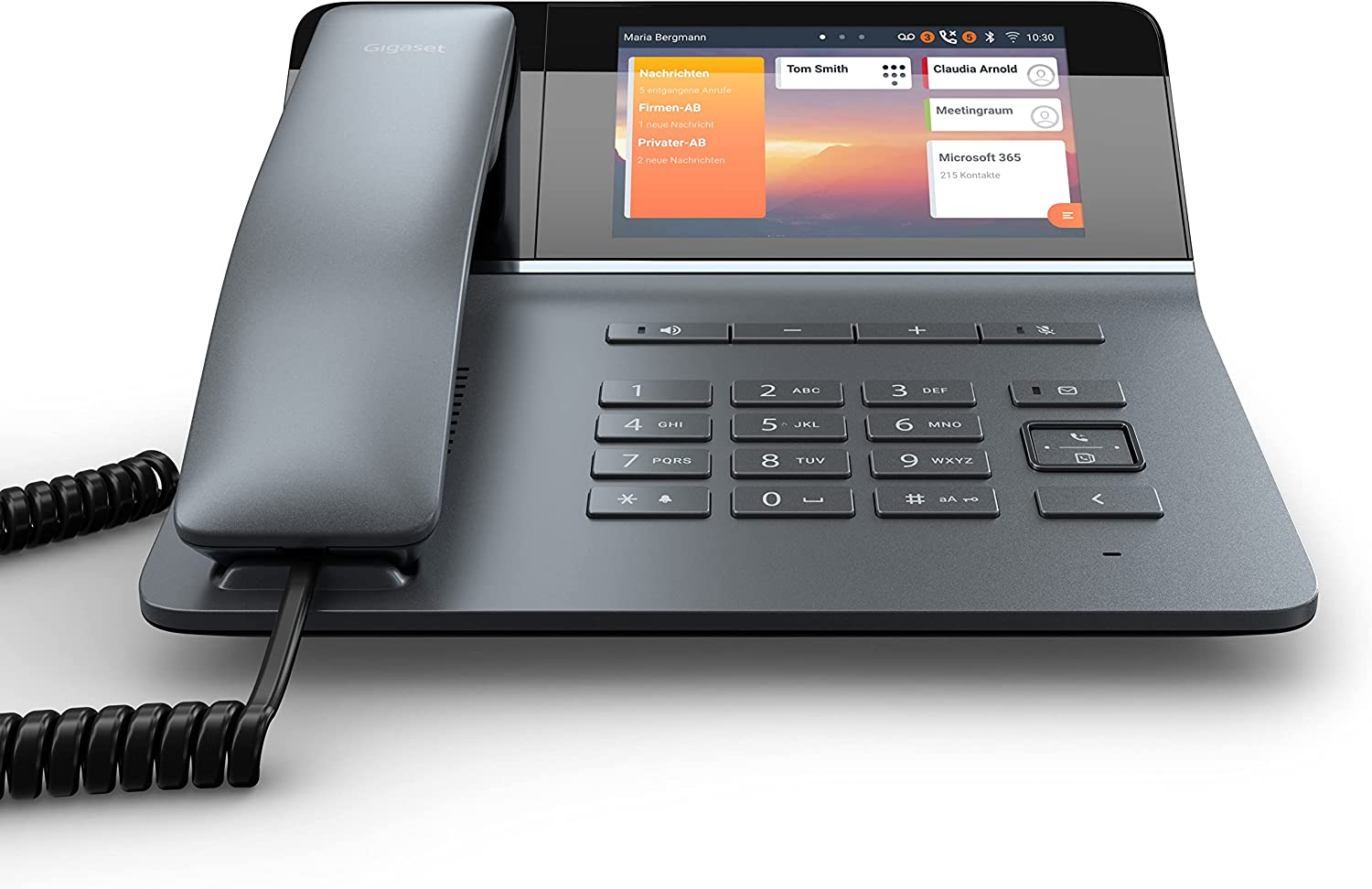 Gigaset FUSION - nový standart telefonie. IP telefon Gigaset využívající VoIP.